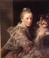 Ramsay, Allan - Portrait of the Artist's Wife